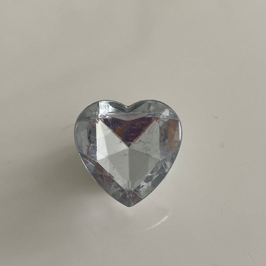 Faux Heart Cut Diamond