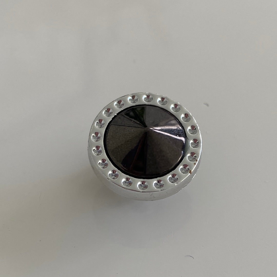 Round Faux Gem