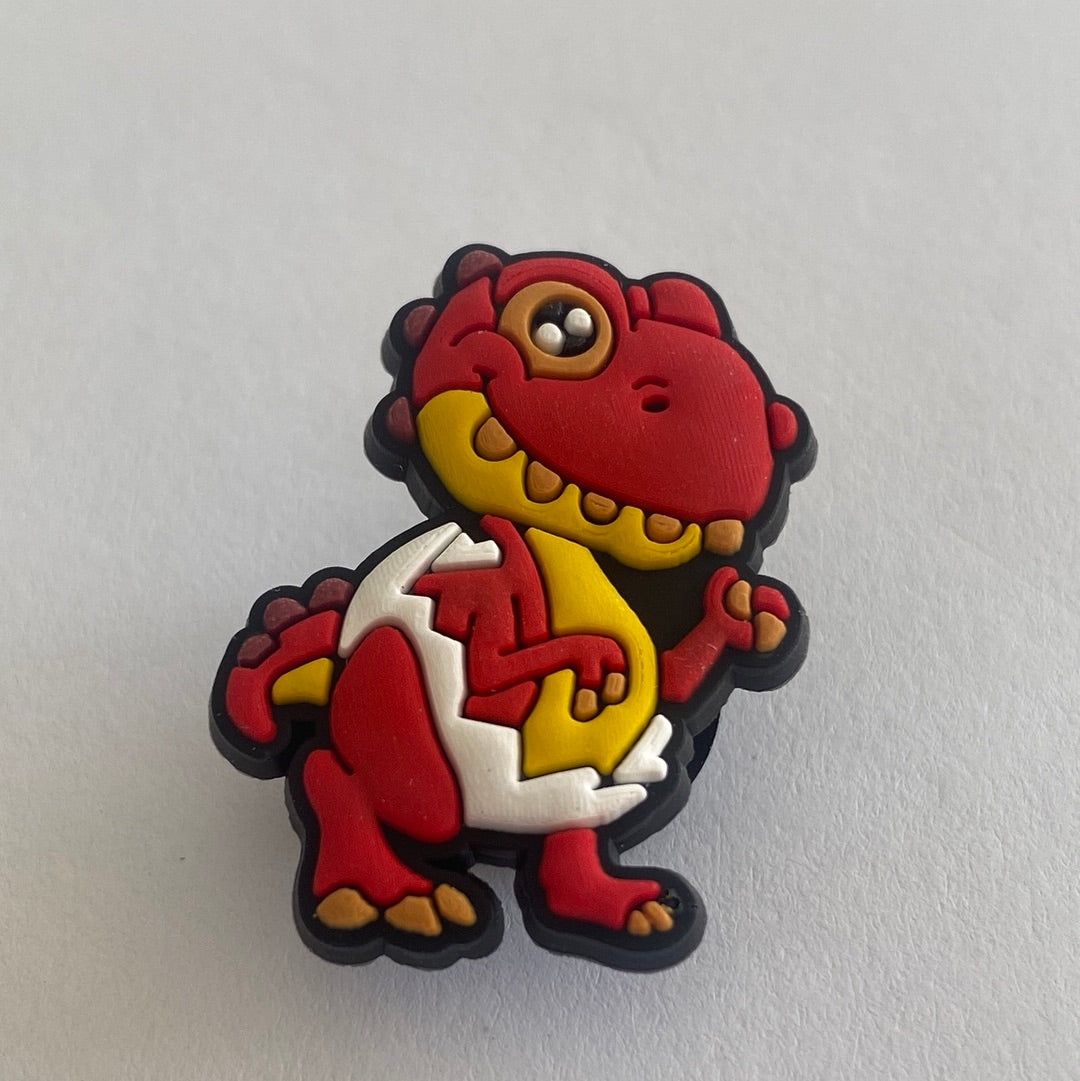 Dinosaur - Red and Yellow