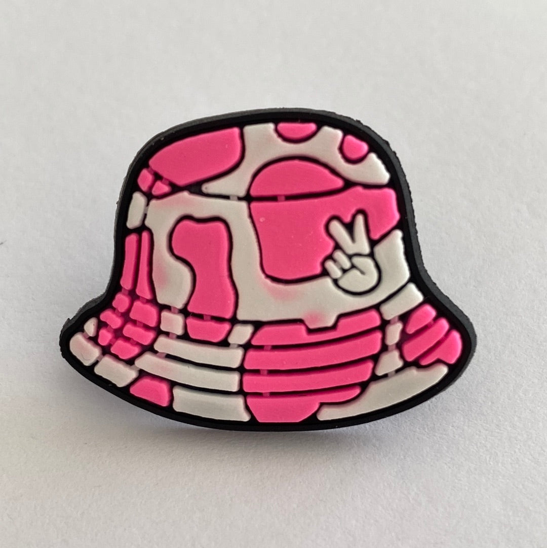 Neon Pink Chetah Print Bucket Hat