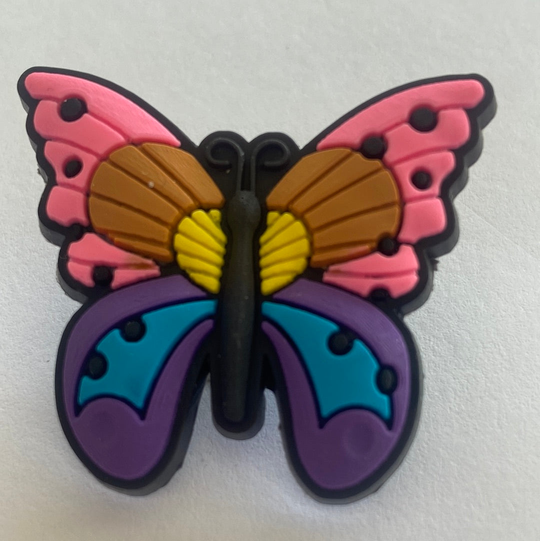 Butterfly - Neon/Hot Pink and Purple