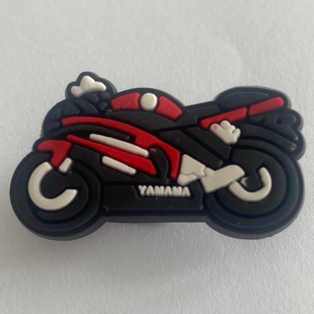 Motorbike Red and Black Yamaha