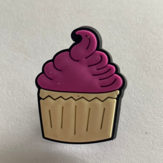 Purple Iced Cupcake