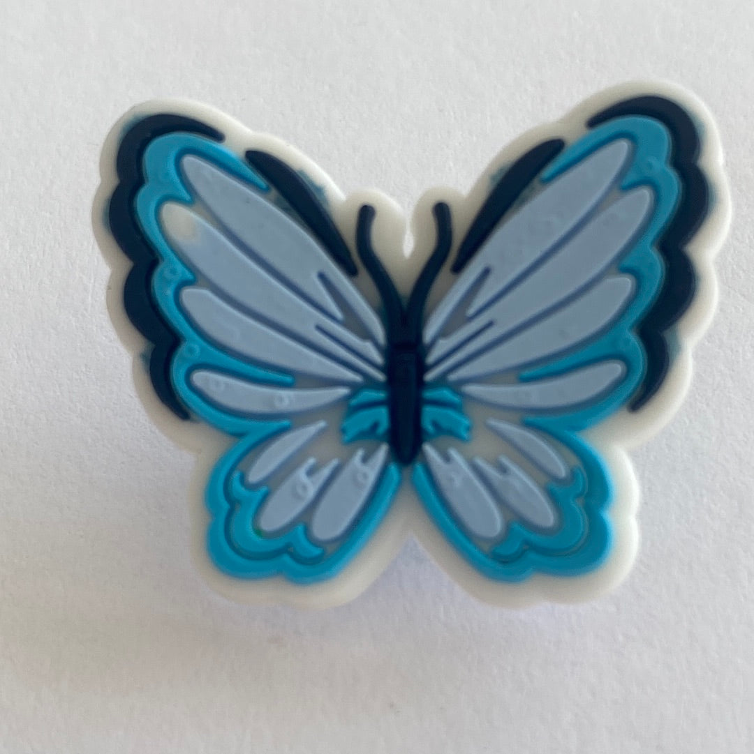 Butterfly - Pale Blue and Aqua