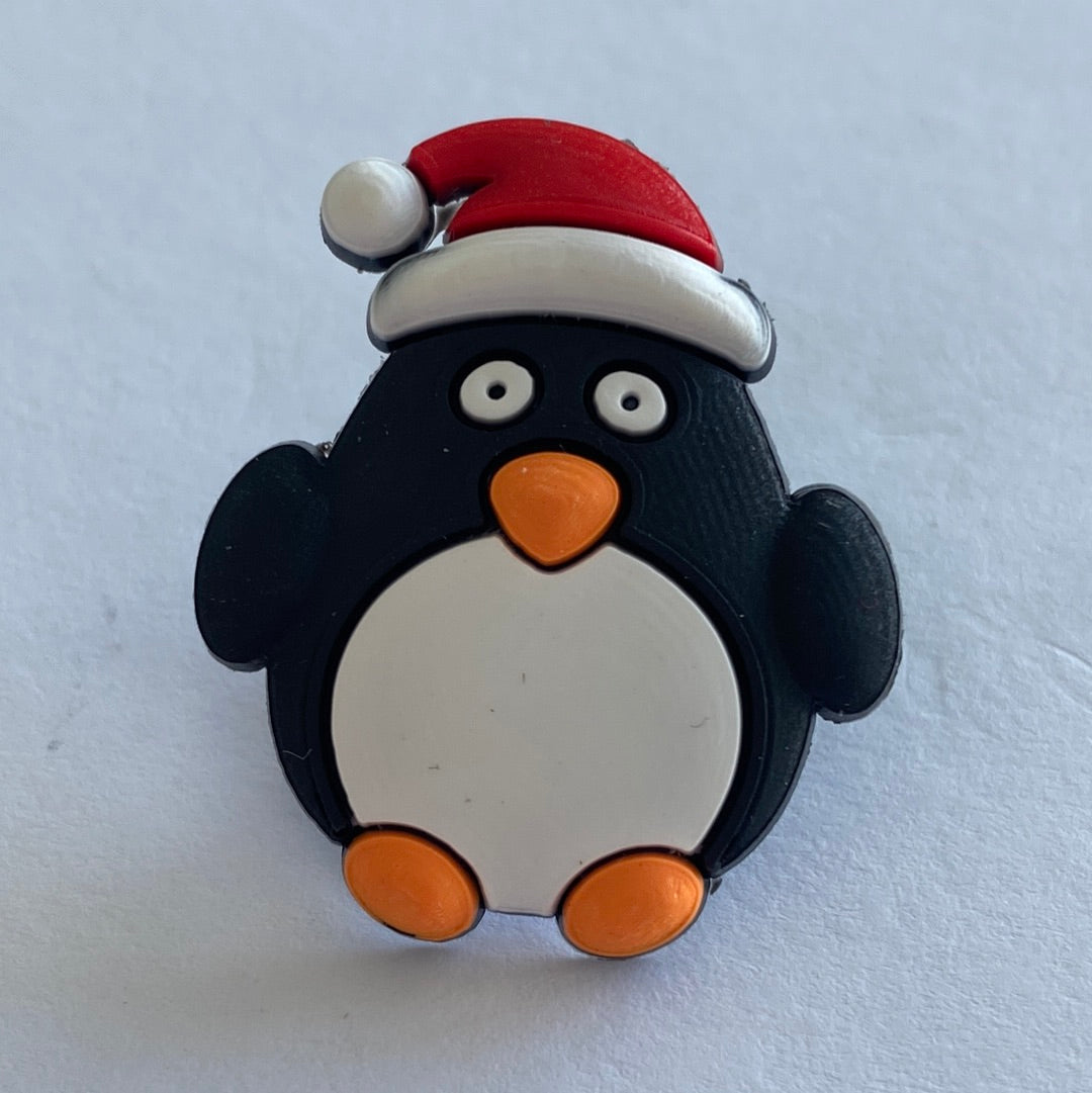 Christmas Penguin Red Hat