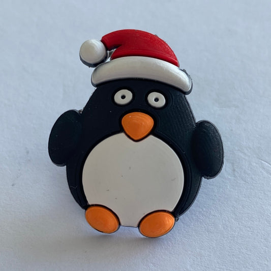 Christmas Penguin Red Hat