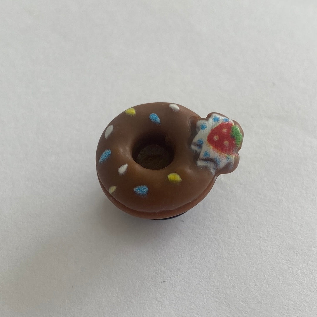 3D Chocolate Donut with Sprinkels