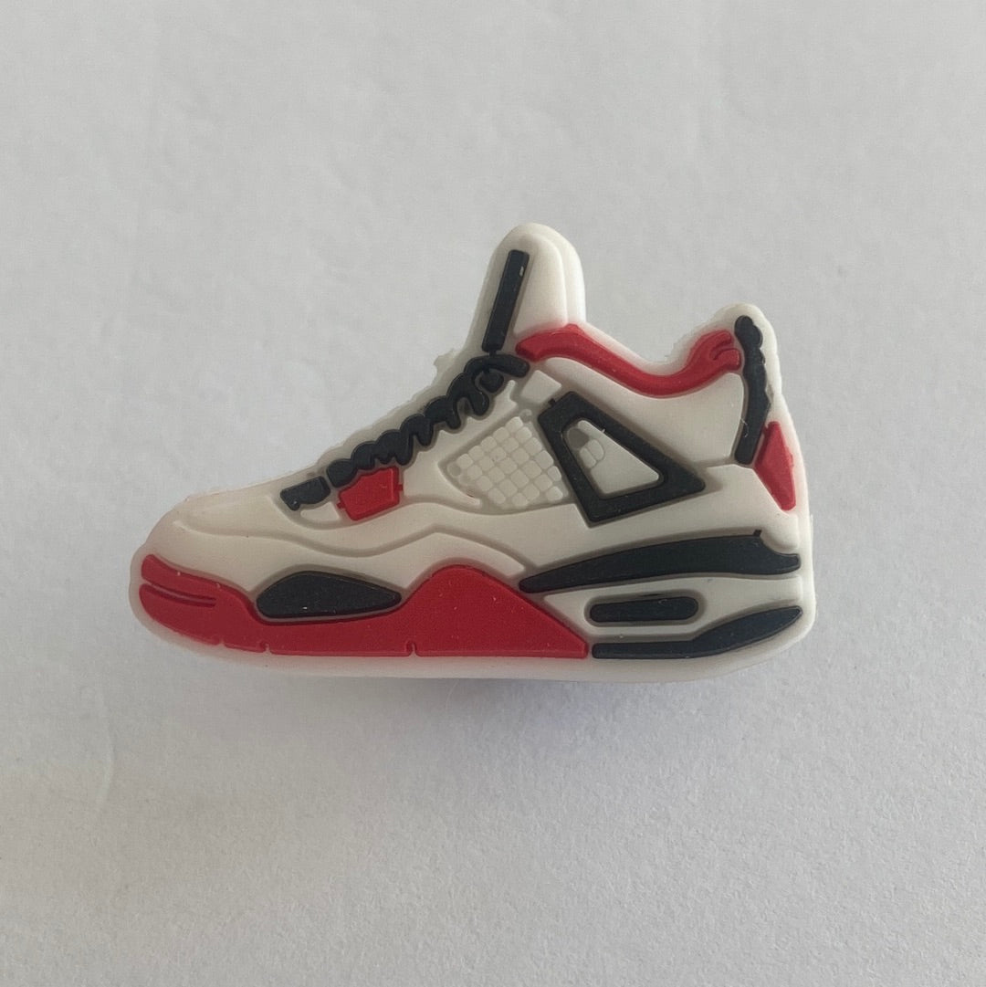 Sports Shoe - White and Red