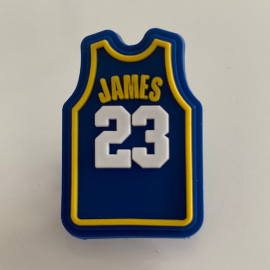 Le Bron James Number 23 Singlet Blue