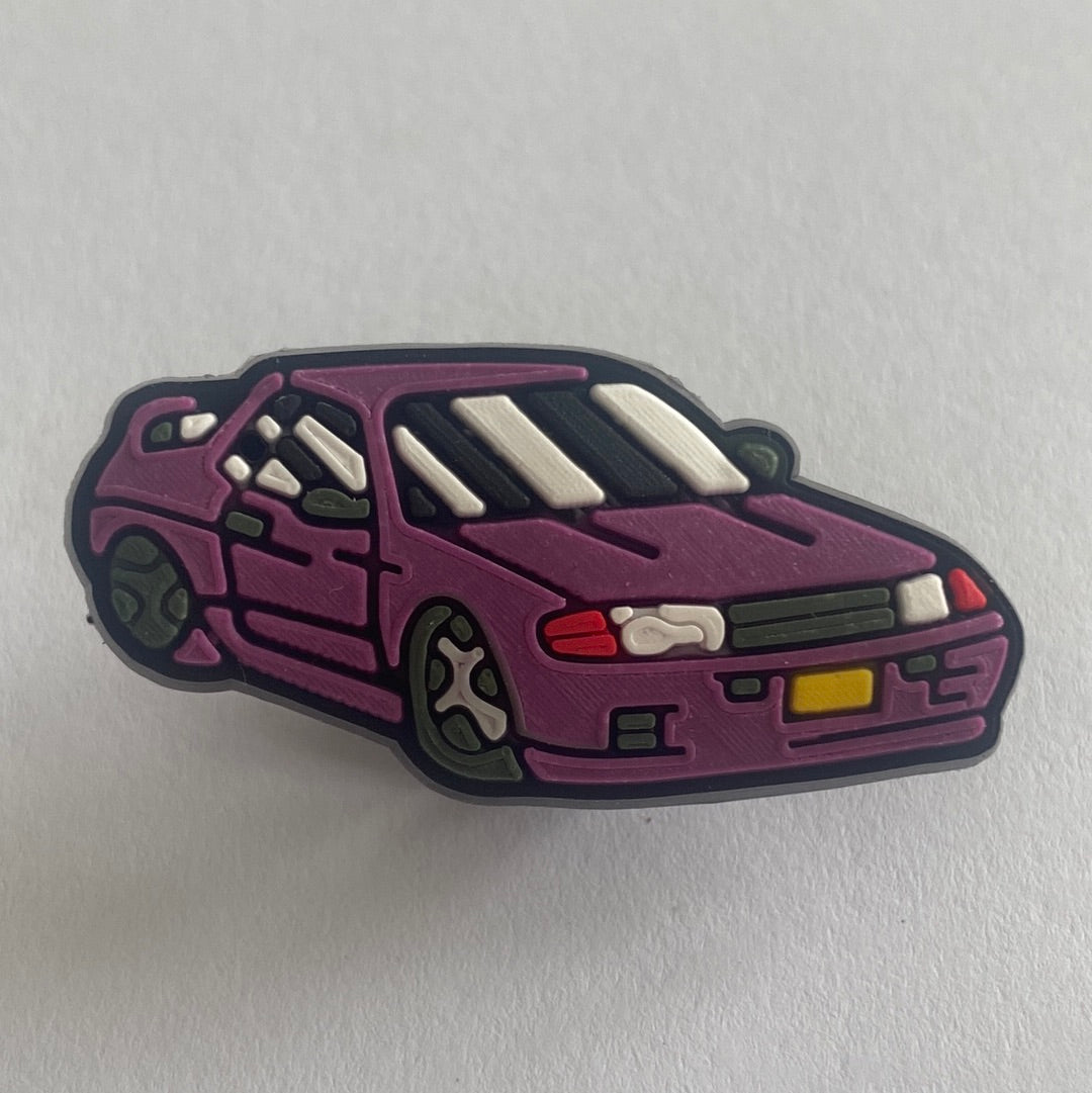 Grape Coloured Car