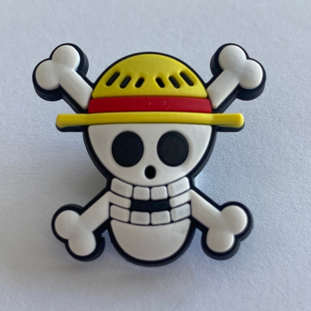 Pirate Skull with Yellow Hat