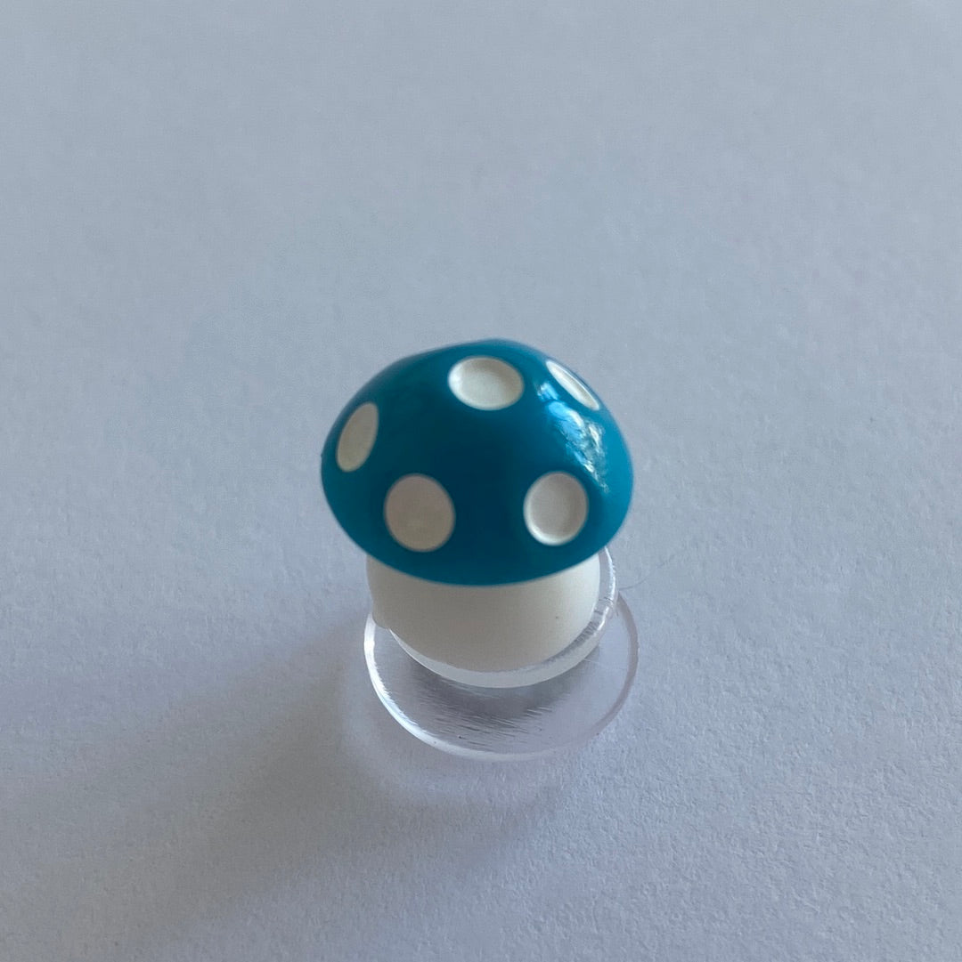 3D Mushroom - Turquoise