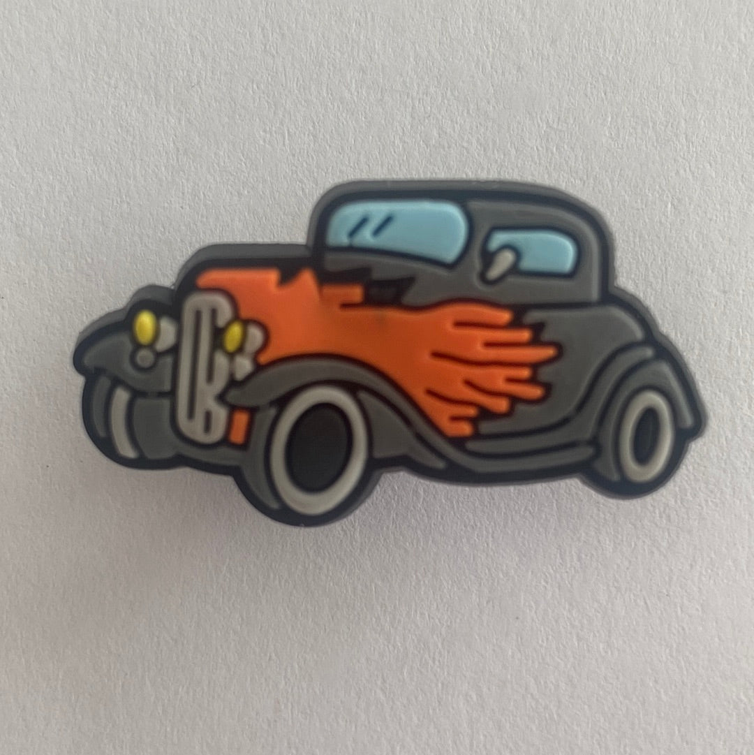 Hot Rod Grey and Orange