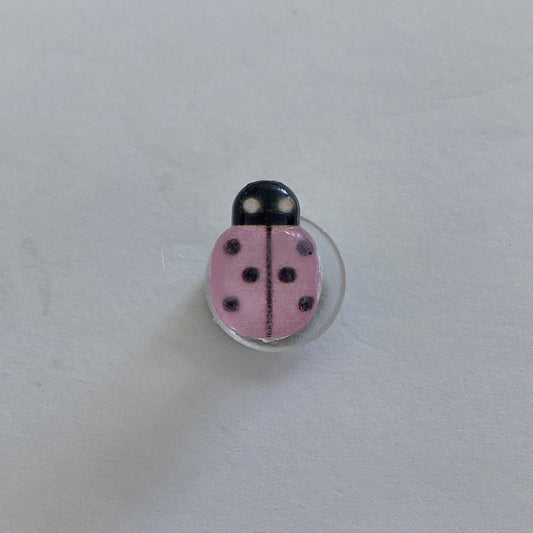 Small Glossy Ladybird - Pink