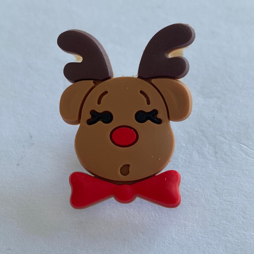 Christmas Rudolph With Bow