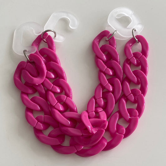 Shoe Chains - Hot Pink Links