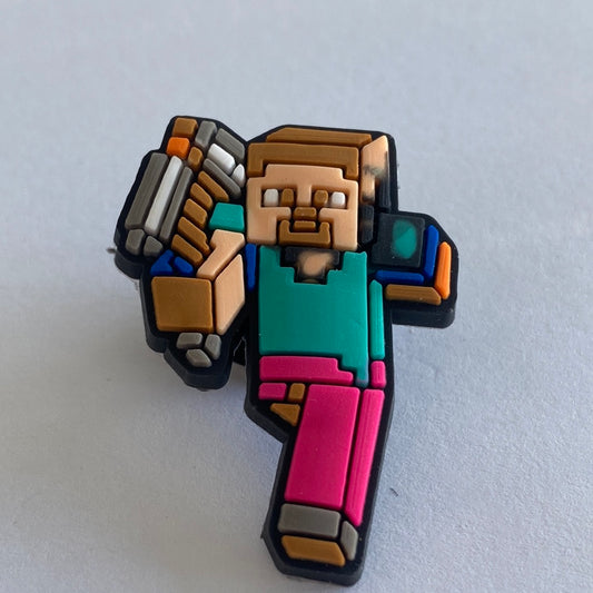 Minecraft Steve Pink Pants