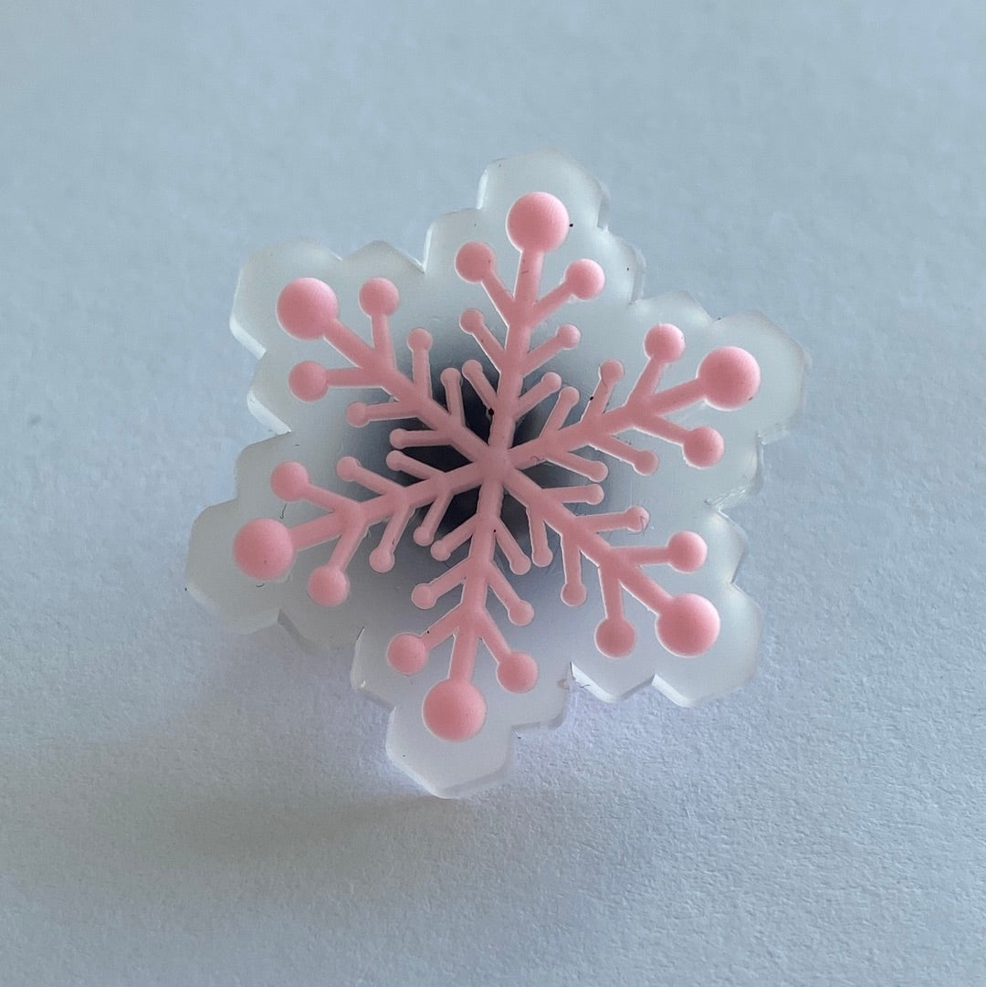 Christmas Snow Flake Pink