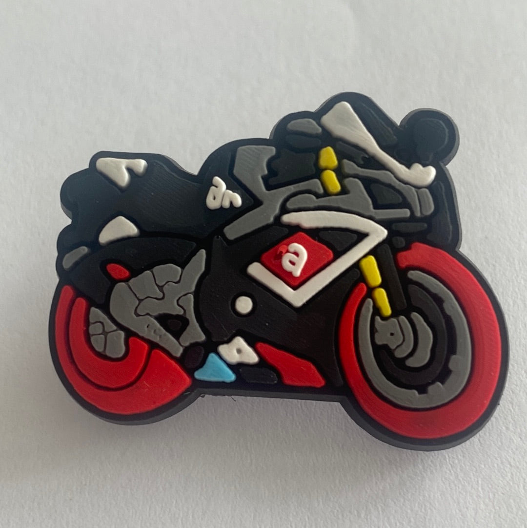 Motorbike Red and Black A