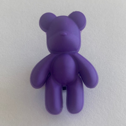 3D Bear - Purple