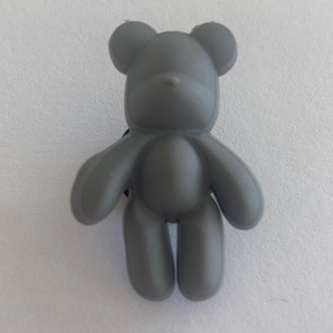 3D Bear - Silver