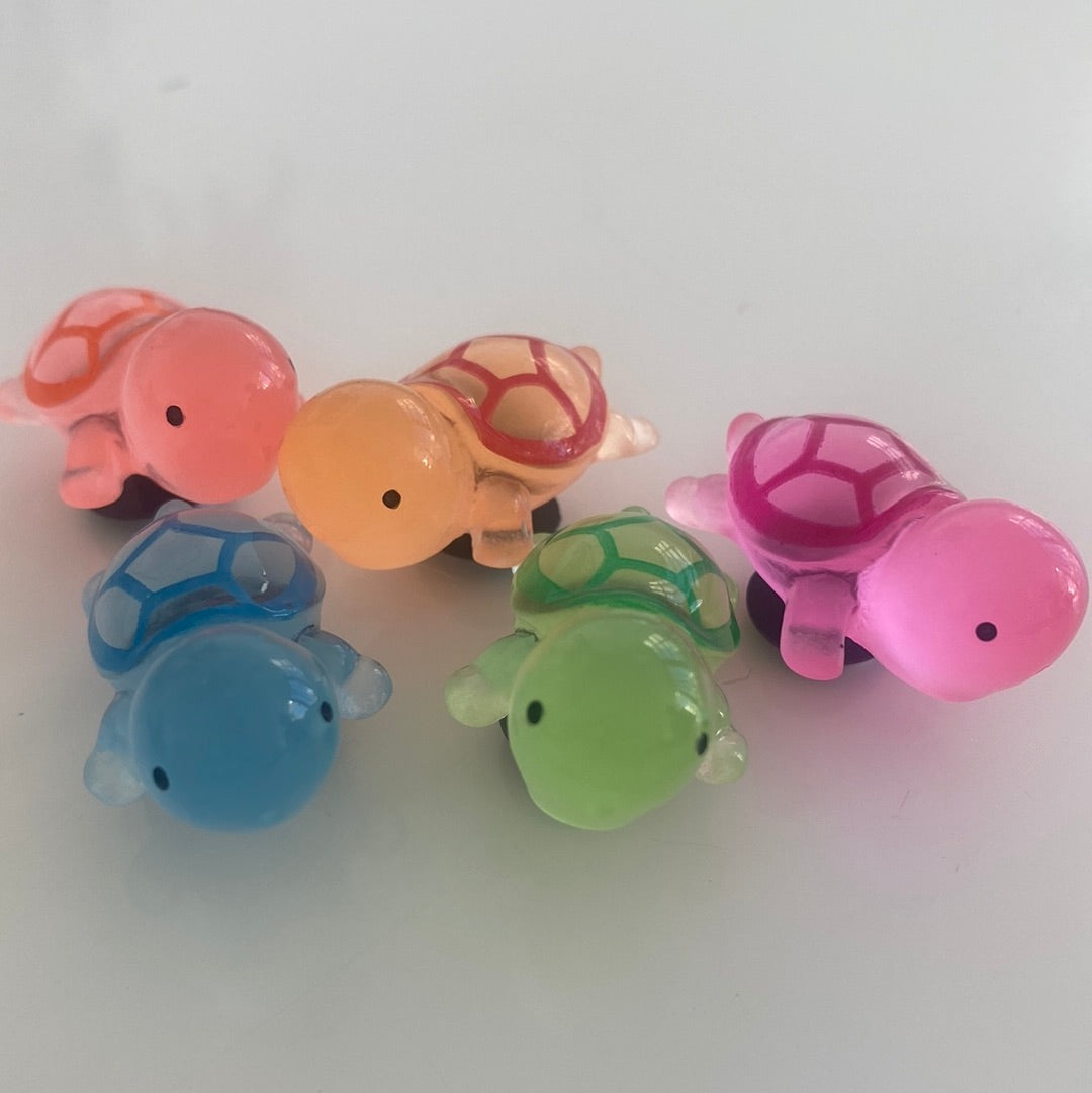 Glow in the Dark Turtle - Peach