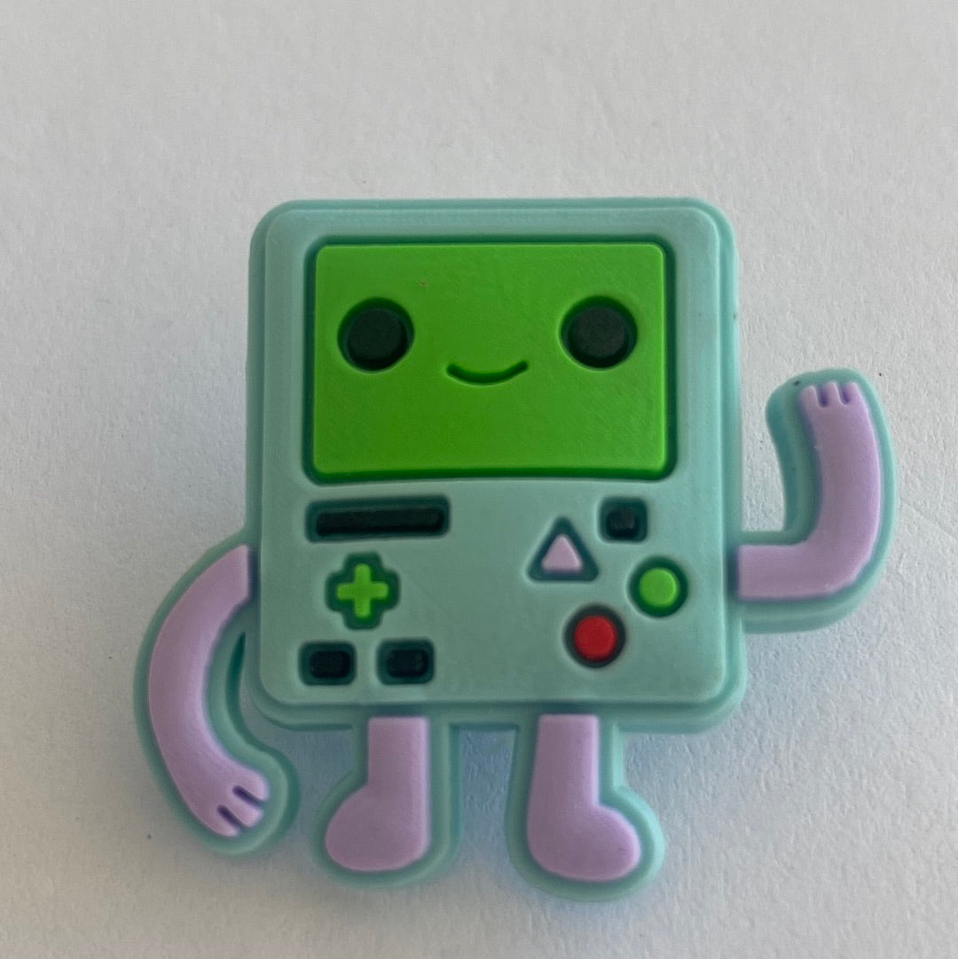 Robot - Square Pale Blue and Green