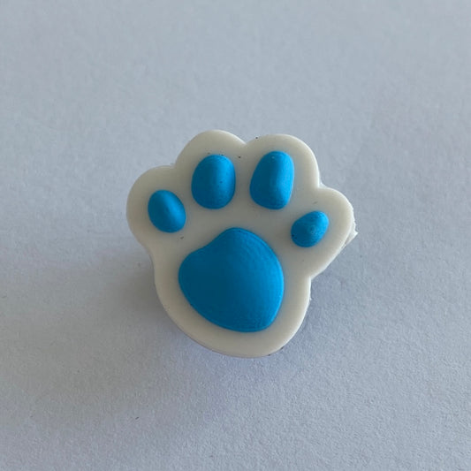 Animal Paw Blue