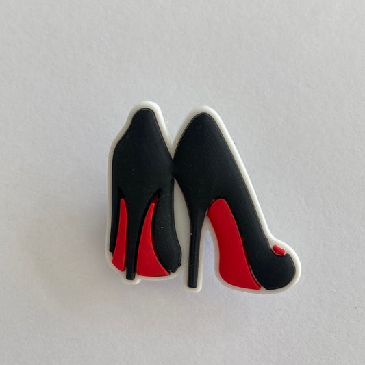 Black and Red Stiletto's