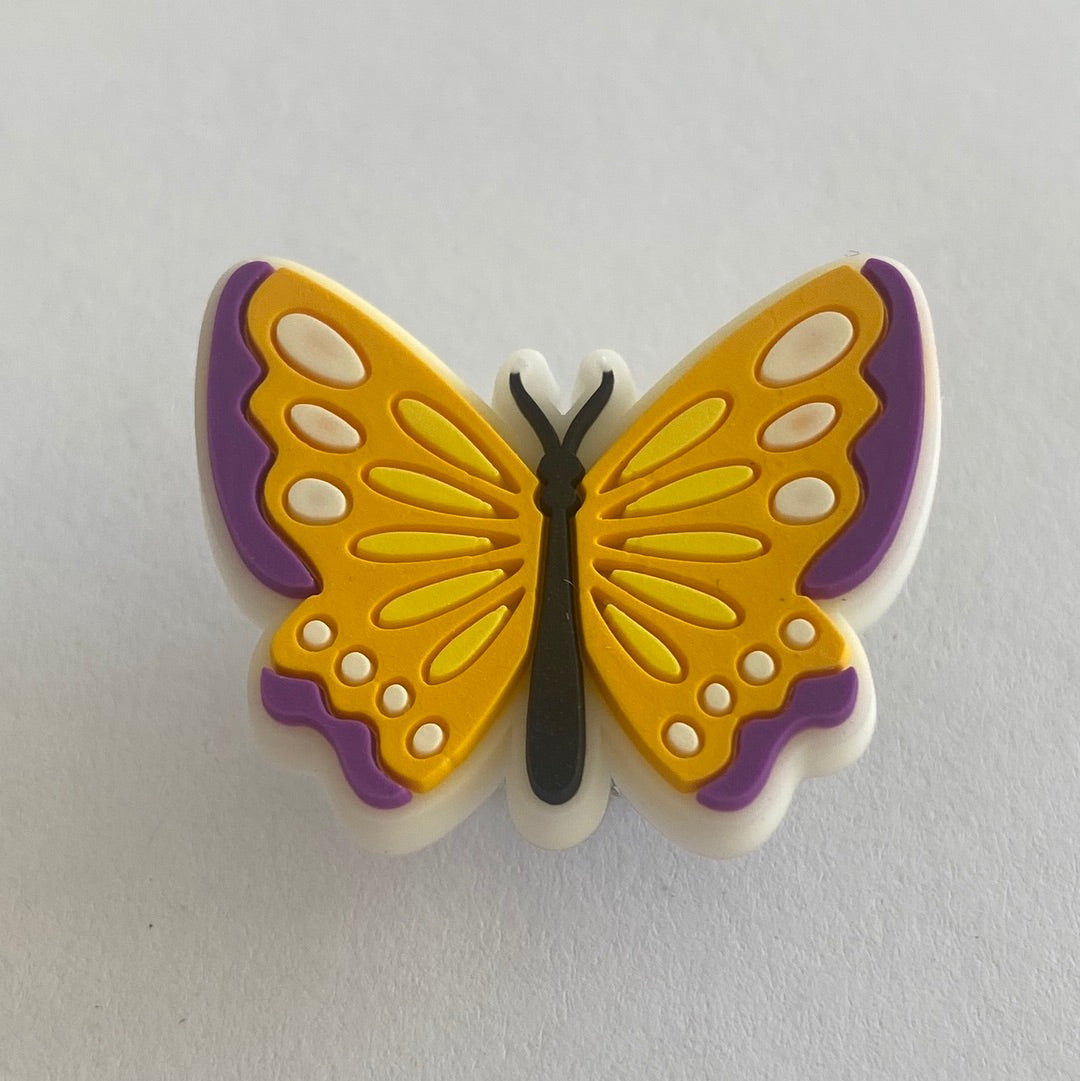 Butterfly - Yellow and Purple Tips