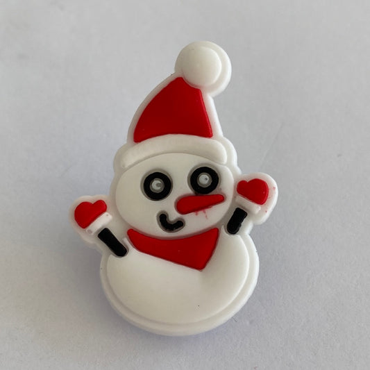 Christmas Snowman - White