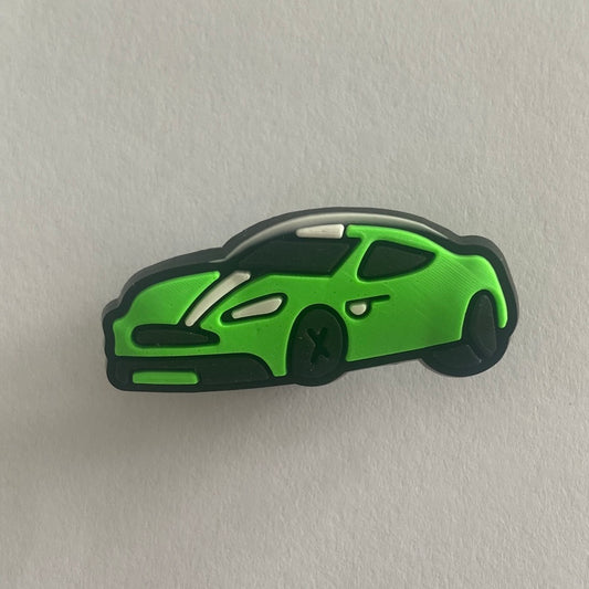 Neon Green Porsche