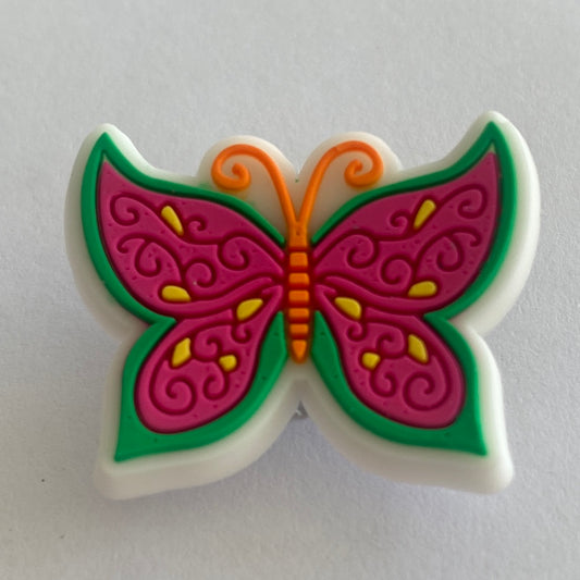 Butterfly - Pink and Green