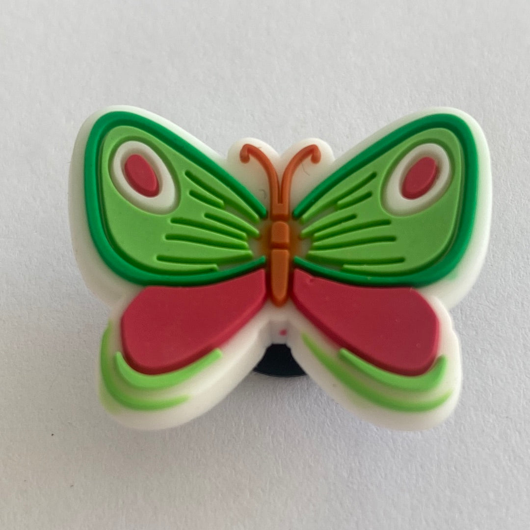 Butterfly - Green and Red