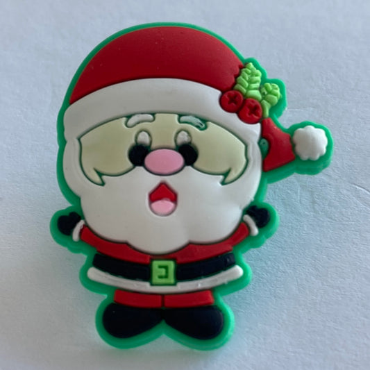 Christmas Santa Green Edge