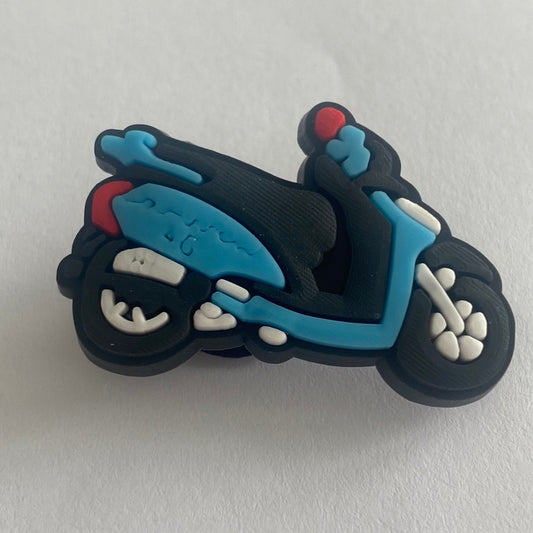 Motorbike Scooter Blue and Black